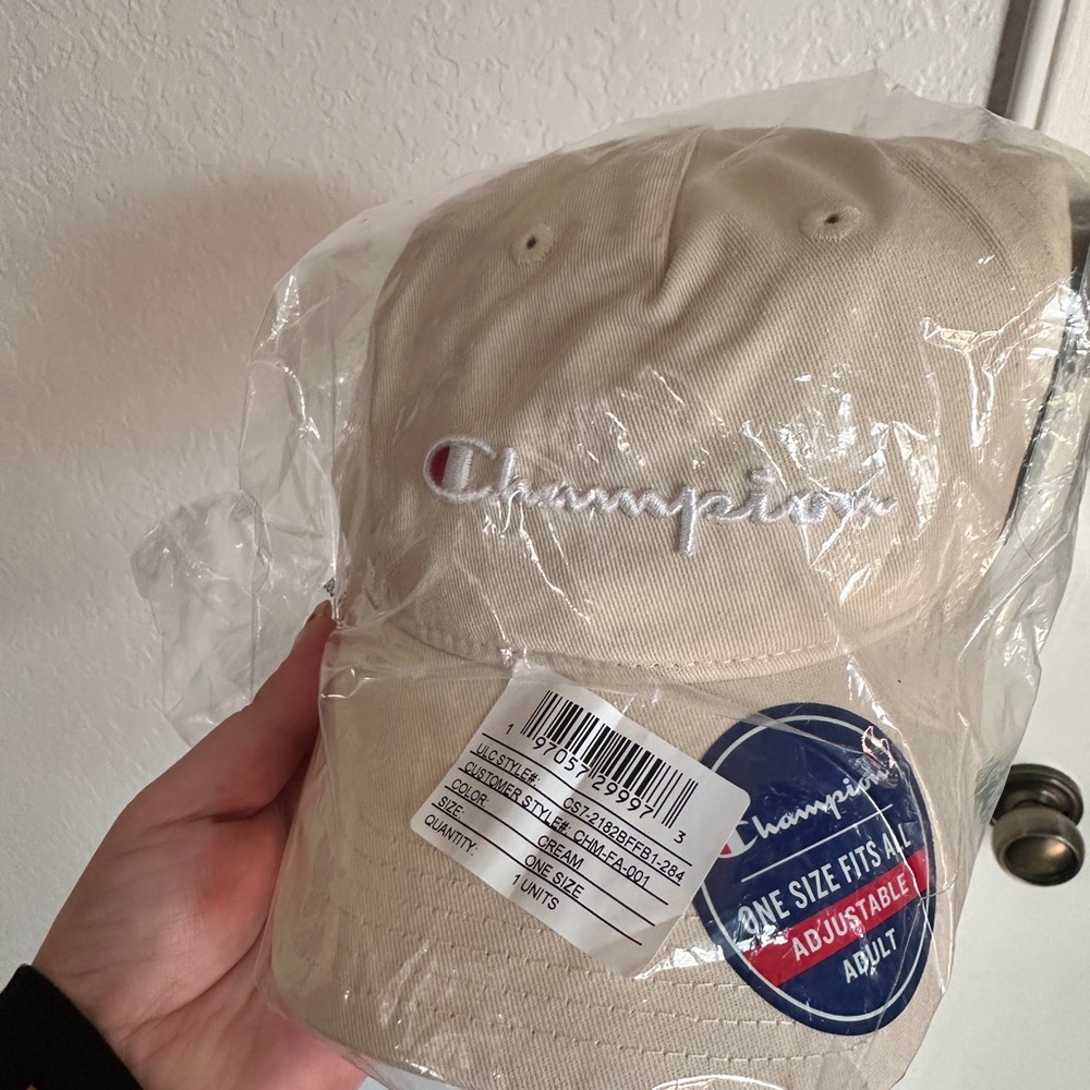 Champion Cream Cap